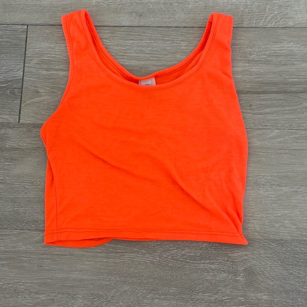 Orange tank-top